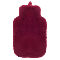 Faux Fur Covered 2 Litre Luxury Hot Water Bottle for Thermotherapy Durable Natural Rubber UK Safe Tested for Winter Warmth Ideal Gift for Adults Kids by OLIVIA ROCCO MAGENTA Hot Water Bottle