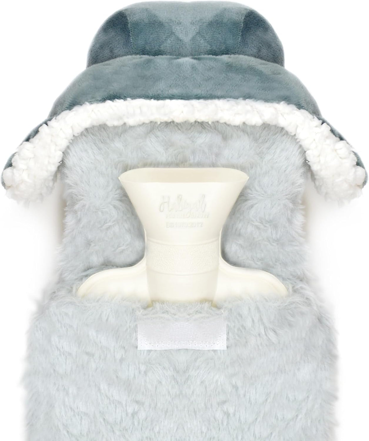 Novelty Animal Penguin Trapper Hot Water Bottle with Fluffy Cover, 1L Natural Rubber Hot Water Bag for Kids and Adults Olivia Rocco (Copy) Penguin Trapper Hot Water Bottle