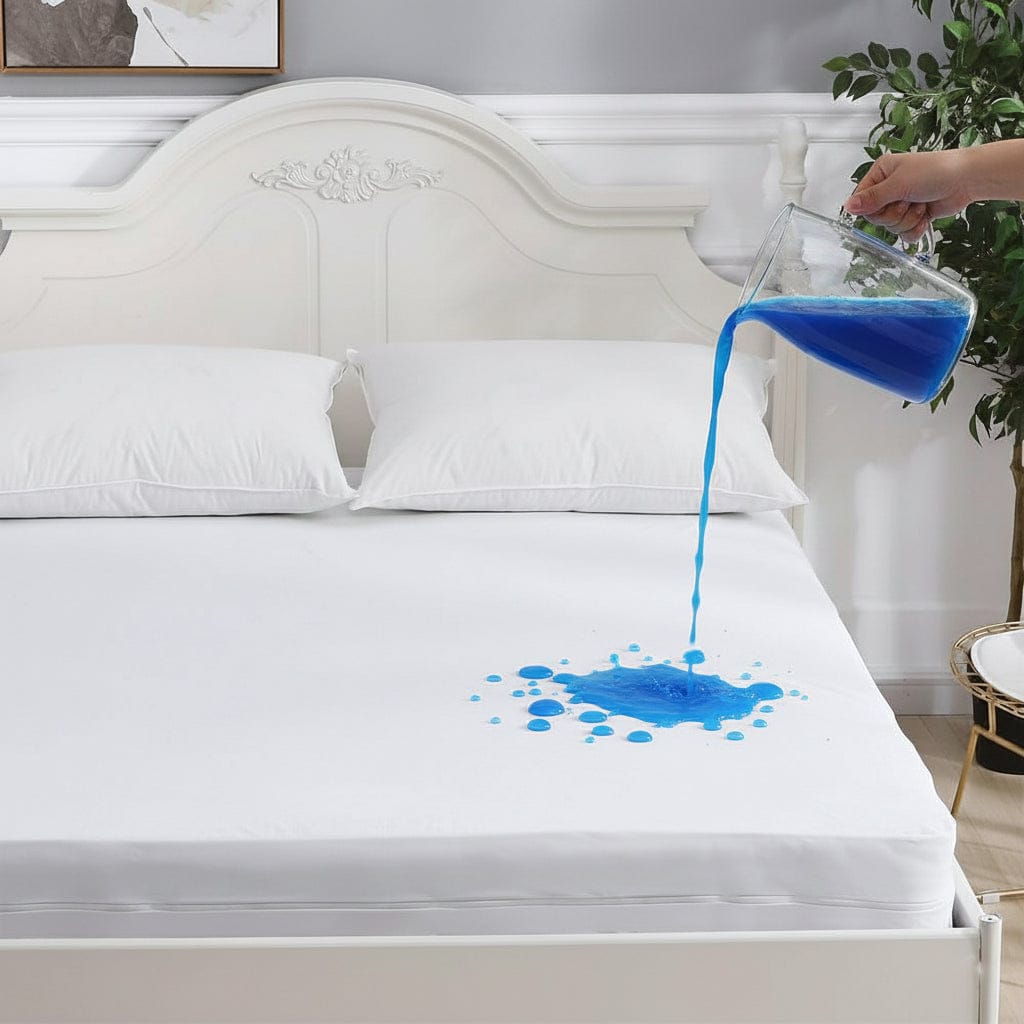 Waterproof Anti Bed Bug Mattress Protector Extra Deep Hypoallergenic Dust Mite Barrier Zipper Encaser by OLIVIA ROCCO Mattress Protector