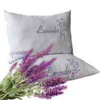 Lavender Infused Unique Hotel Pillow Hypoallergenic Microfibre Luxury Premium Fibre Filling for Superior Comfort and Support by OLIVIA ROCCO 50x75cm Pillows