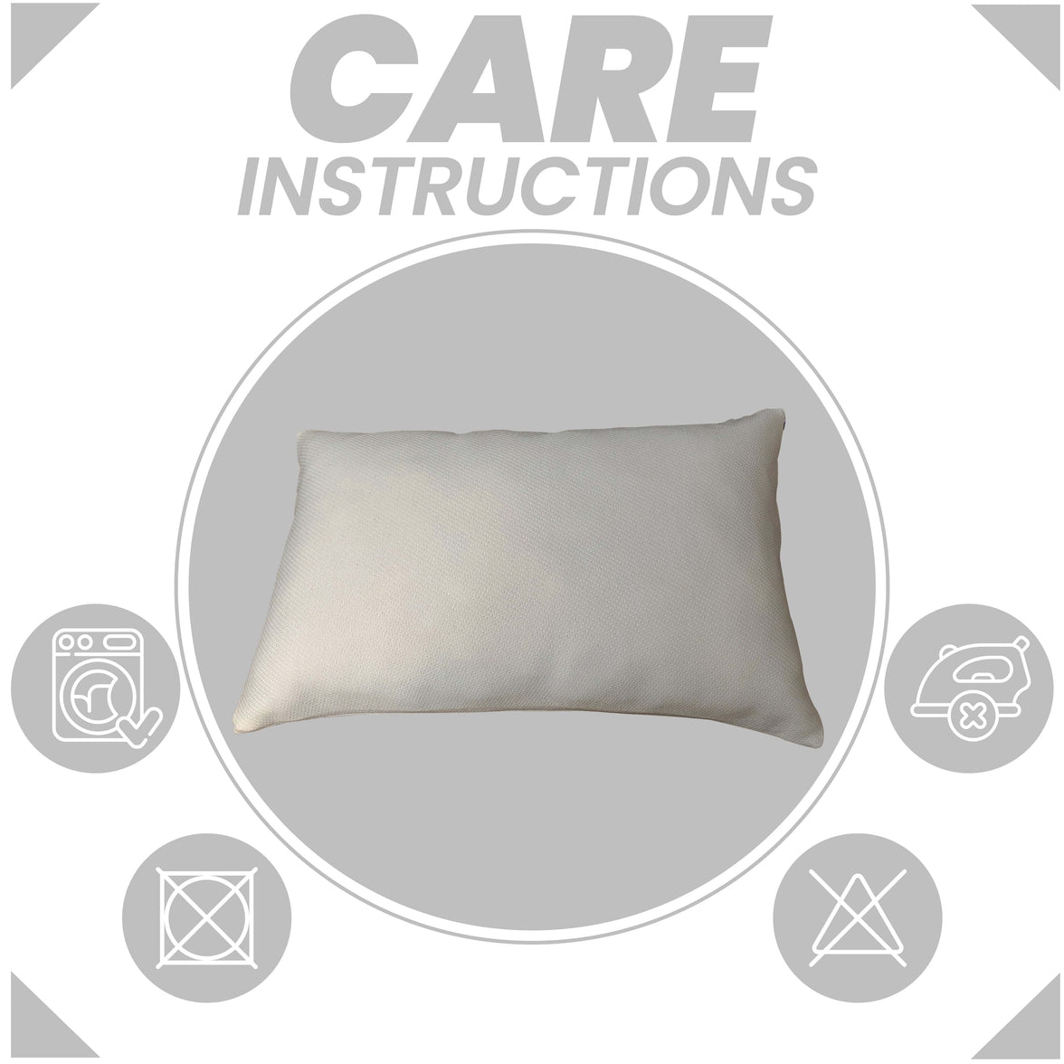 Memory Foam Pillow Medium Luxury Premium Fibre Filling for Superior Comfort and Support by OLIVIA ROCCO 50x75cm Pillows