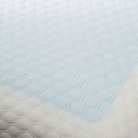 Cooling Gel Memory Foam Pillow Breathable Luxury Premium Fibre Filling for Superior Comfort and Support by OLIVIA ROCCO 60x40x13cm Pillows