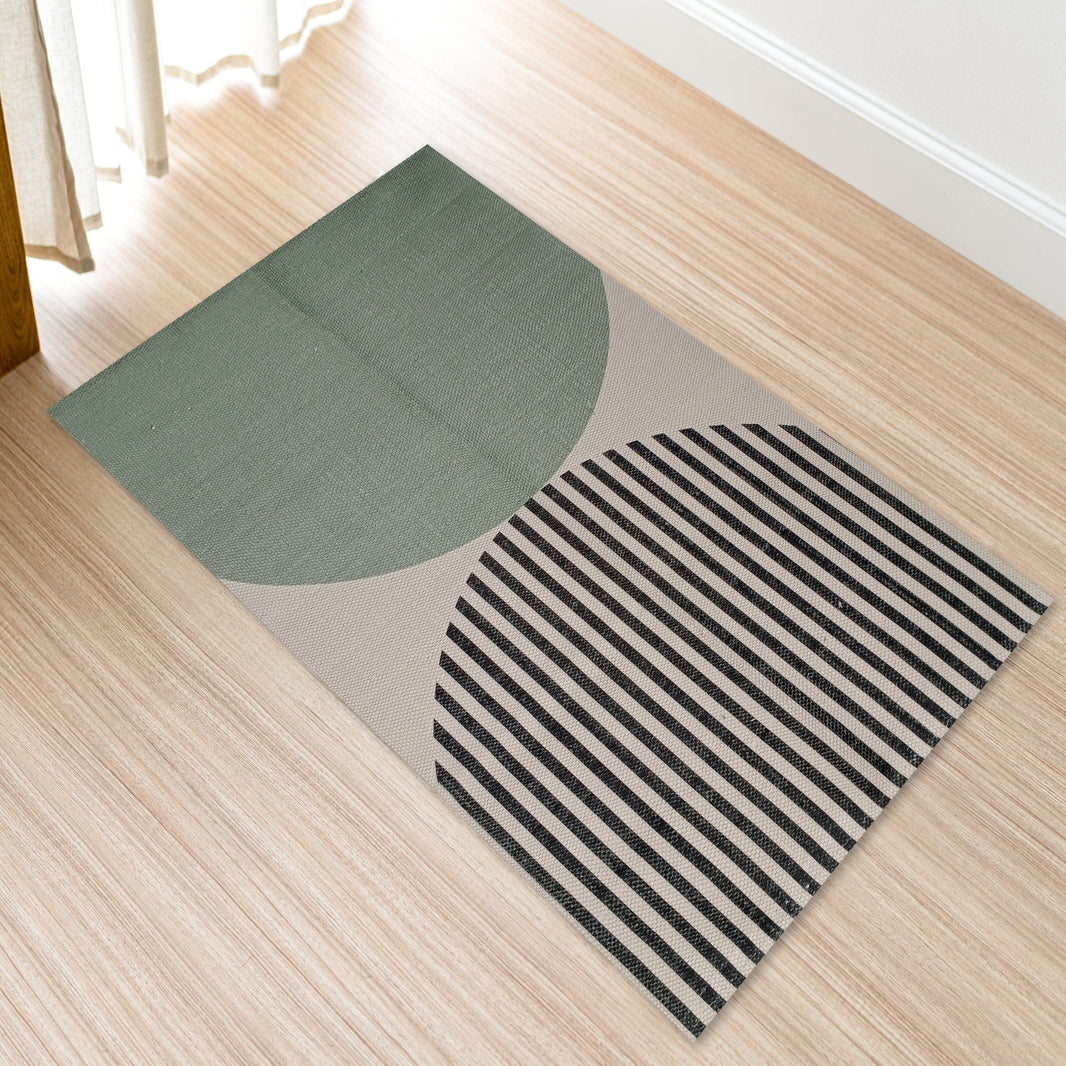 Printed Rug Amphi Design Modern Non-Slip Soft Durable Floor Rug for Living Room Bedroom Office by OLIVIA ROCCO Rugs