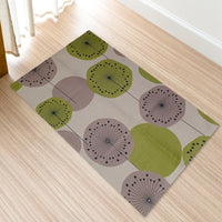 Printed Rug Flor Design Modern Non-Slip Soft Durable Floor Rug for Living Room Bedroom Office by OLIVIA ROCCO Rugs