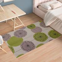 Printed Rug Flor Design Modern Non-Slip Soft Durable Floor Rug for Living Room Bedroom Office by OLIVIA ROCCO Rugs