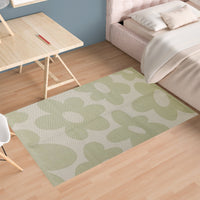 Printed Rug Jardin Design Modern Non-Slip Soft Durable Floor Rug for Living Room Bedroom Office by OLIVIA ROCCO Rugs