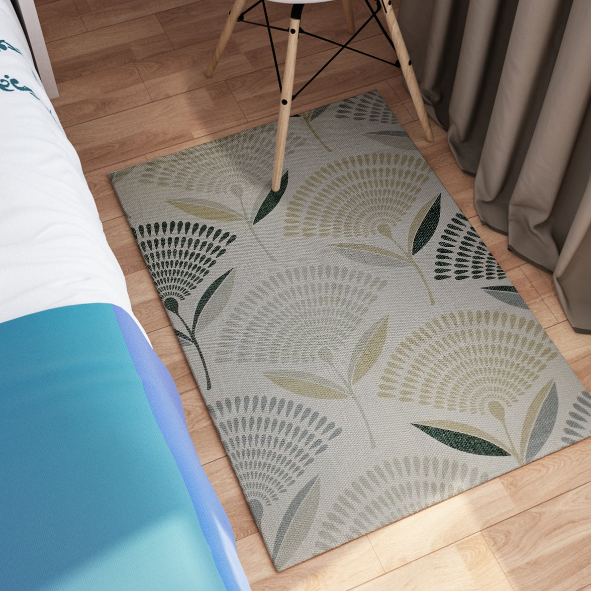 Printed Rug Linnea Design Modern Non-Slip Soft Durable Floor Rug for Living Room Bedroom Office by OLIVIA ROCCO Rugs