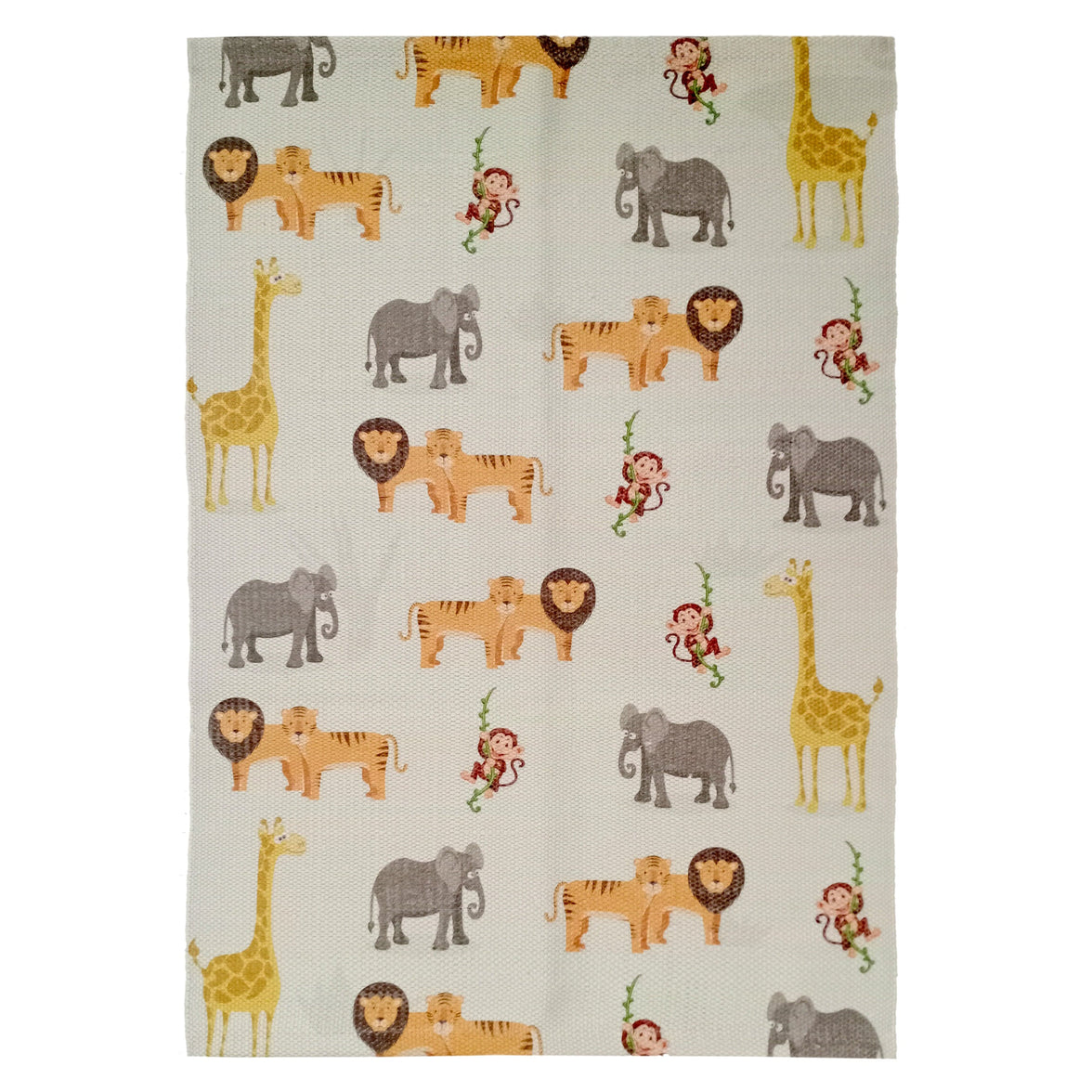 Animal Printed Rug Safari Modern Non-Slip Soft Durable Floor Rug for Living Room Bedroom Hallway & Office by OLIVIA ROCCO 60 x 90 CM / SAFARI Rugs