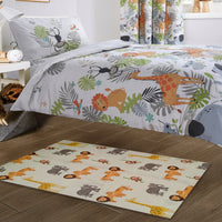 Animal Printed Rug Safari Modern Non-Slip Soft Durable Floor Rug for Living Room Bedroom Hallway & Office by OLIVIA ROCCO 60 x 90 CM / SAFARI Rugs