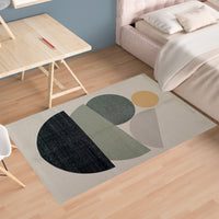 Printed Rug Tokyo Design Modern Non-Slip Soft Durable Floor Rug for Living Room Bedroom Office by OLIVIA ROCCO Rugs