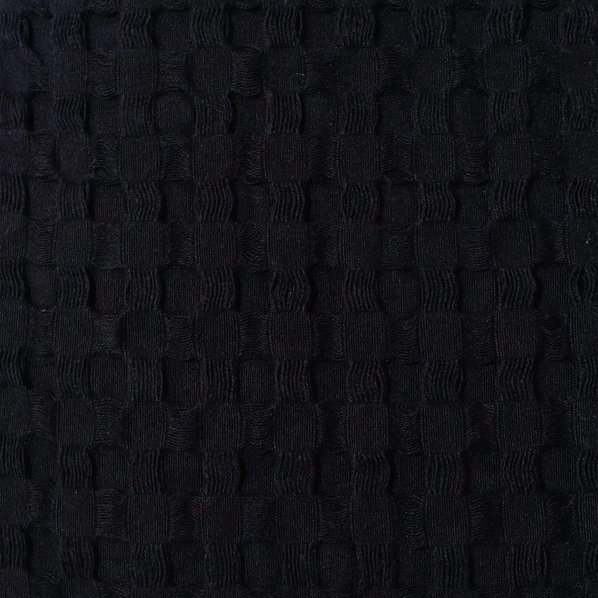 Florian Checked Throw Blanket Black Bedspread for Sofas Armchairs Sofa Settee Couch Beds & Couches by OLIVIA ROCCO 180 x 250 CM / BLACK Throw