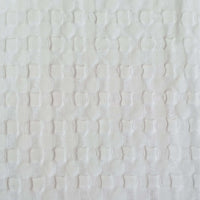 Florian Checked Throw Blanket White Bedspread for Sofas Armchairs Sofa Settee Couch Beds & Couches by OLIVIA ROCCO 180 x 250 CM / WHITE Throw
