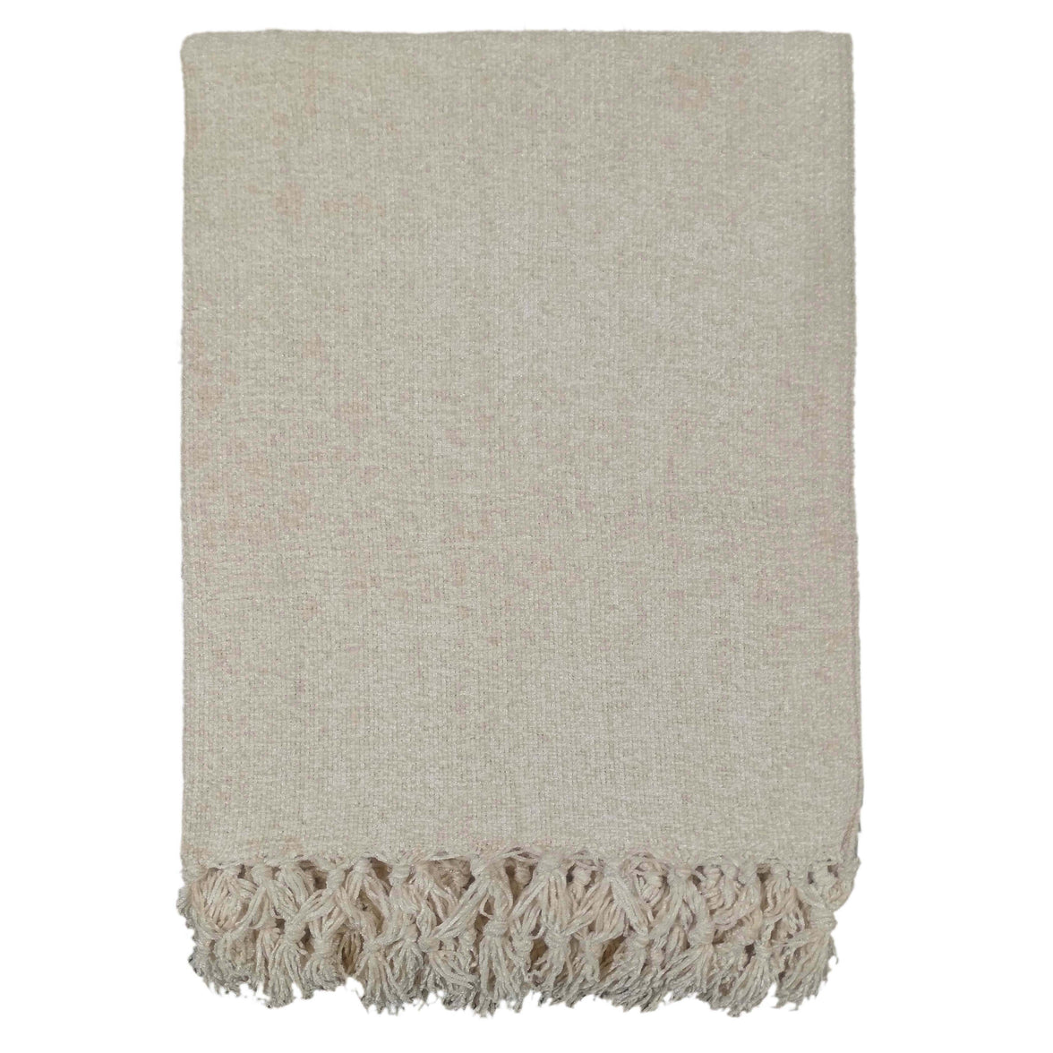 Chenille Tassel Elegant Throw Blanket for Couch Sofa Bed All-Season Soft Luxury by OLIVIA ROCCO Throw
