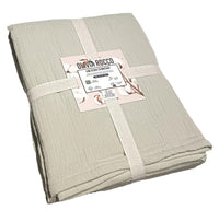 Hilton Throw Blanket Reversible Quilted Design Lightweight Super Soft Warm 100% Cotton Easy Care Sofa Couch Chair & Bed Overthrow by Olivia Rocco Throws