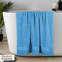 Rhodes Towel Aqua 100% Cotton Hotel Quality Soft Super Absorbent Hand Bath Towels, Sheets & Face Cloths by OLIVIA ROCCO Towels