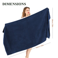 Rhodes Towel Royal Blue 100% Cotton Hotel Quality Soft Super Absorbent Hand Bath Towels, Sheets & Face Cloths by OLIVIA ROCCO Towels