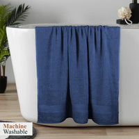 Rhodes Towel Royal Blue 100% Cotton Hotel Quality Soft Super Absorbent Hand Bath Towels, Sheets & Face Cloths by OLIVIA ROCCO Towels