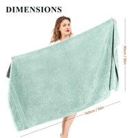 Rhodes Towel Seafoam 100% Cotton Hotel Quality Soft Super Absorbent Hand Bath Towels, Sheets & Face Cloths by OLIVIA ROCCO Towels