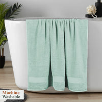 Rhodes Towel Seafoam 100% Cotton Hotel Quality Soft Super Absorbent Hand Bath Towels, Sheets & Face Cloths by OLIVIA ROCCO Towels