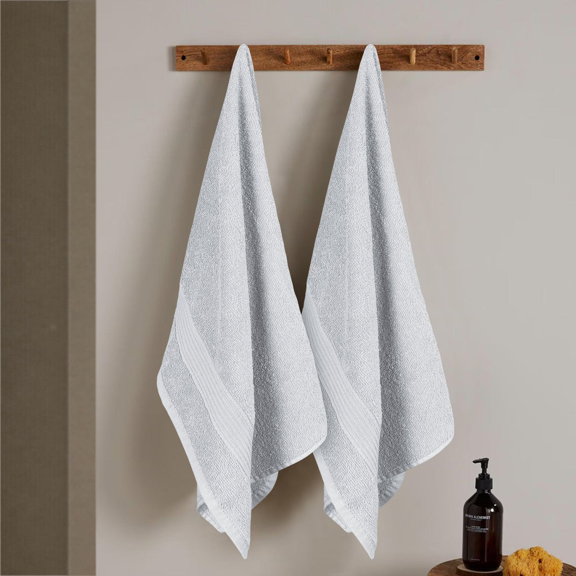 Rhodes Towel White 100% Cotton Hotel Quality Soft Super Absorbent Hand Bath Towels, Sheets & Face Cloths by OLIVIA ROCCO Towels