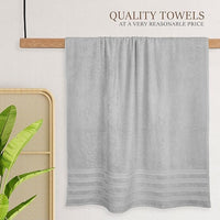 Ritz Viscose Stripe Super Soft Cotton Luxury Absorbent Towels, Jumbo Bath Sheet Packs & Towel Bale Sets Available by OLIVIA ROCCO Towels