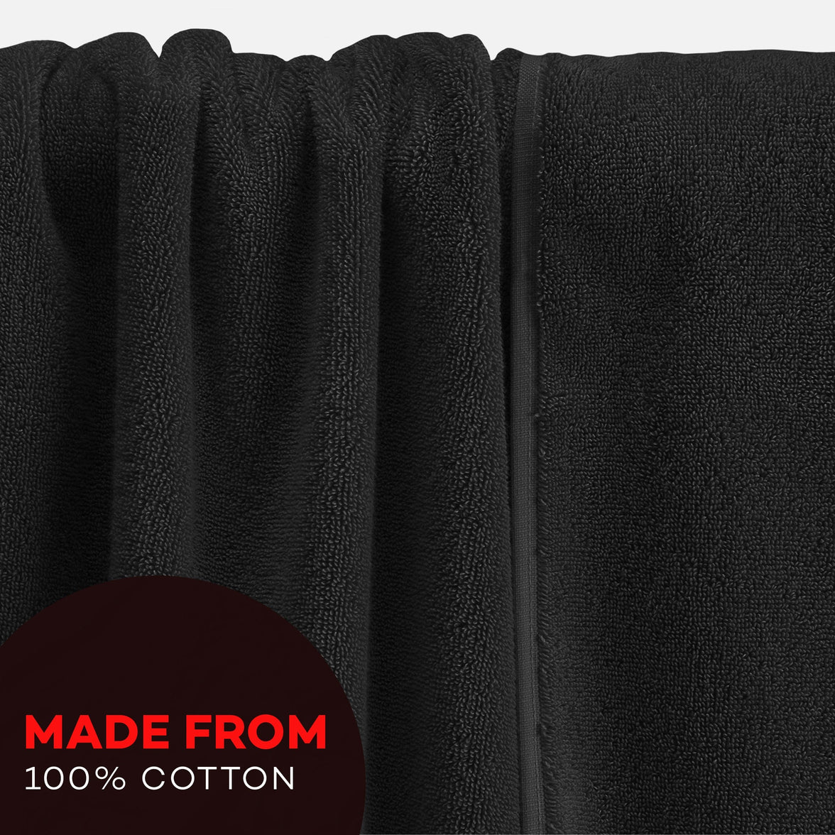 3 Pack Monaco Large Bath Sheets 100% Cotton 500GSM Highly Absorbent Towels Set for Home Gym Beach by OLIVIA ROCCO Towels
