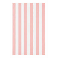 OLIVIA ROCCO Beach Towels Extra Large Super Soft Quick Dry Sand Resistant Travel Pool Towel Lightweight Summer Holiday STRIPE PINK Towels
