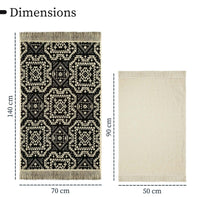 4 Piece Moroccan Towel Set 100 Percent Cotton 500GSM High Absorbency Quick Drying Durable Soft Hand and Bath Towels for Elegant Bathroom Decor by OLIVIA ROCCO Towels