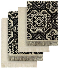 4 Piece Moroccan Towel Set 100 Percent Cotton 500GSM High Absorbency Quick Drying Durable Soft Hand and Bath Towels for Elegant Bathroom Decor by OLIVIA ROCCO Towels