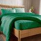 Original Teddy Fleece Fitted Sheet SINGLE / EMERALD GREEN OLIVIA ROCCO Fitted Sheet