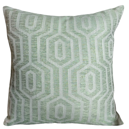 Paris Cushion Covers 2 Pack Modern Sage Green Decorative Square Scatter Cushions with Invisible Zipper for Sofa & Bed by OLIVIA ROCCO 43x43cm / SAGE GREEN Cushions