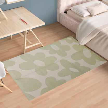 Printed Rug Jardin Design Modern Non-Slip Soft Durable Floor Rug for Living Room Bedroom Office by OLIVIA ROCCO Rugs