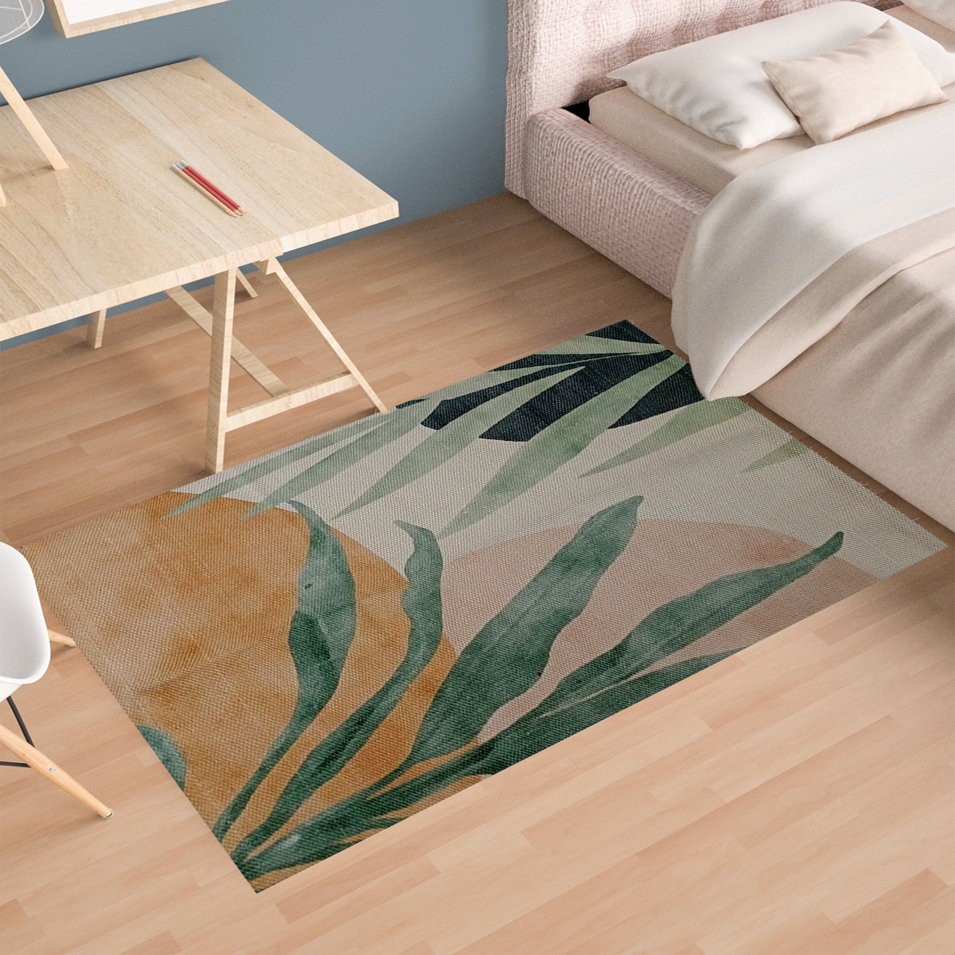 Printed Rug Sabine Colour Modern Non-Slip Soft Durable Floor Rug for Living Room Bedroom Office by OLIVIA ROCCO OLIVIA ROCCO Rugs