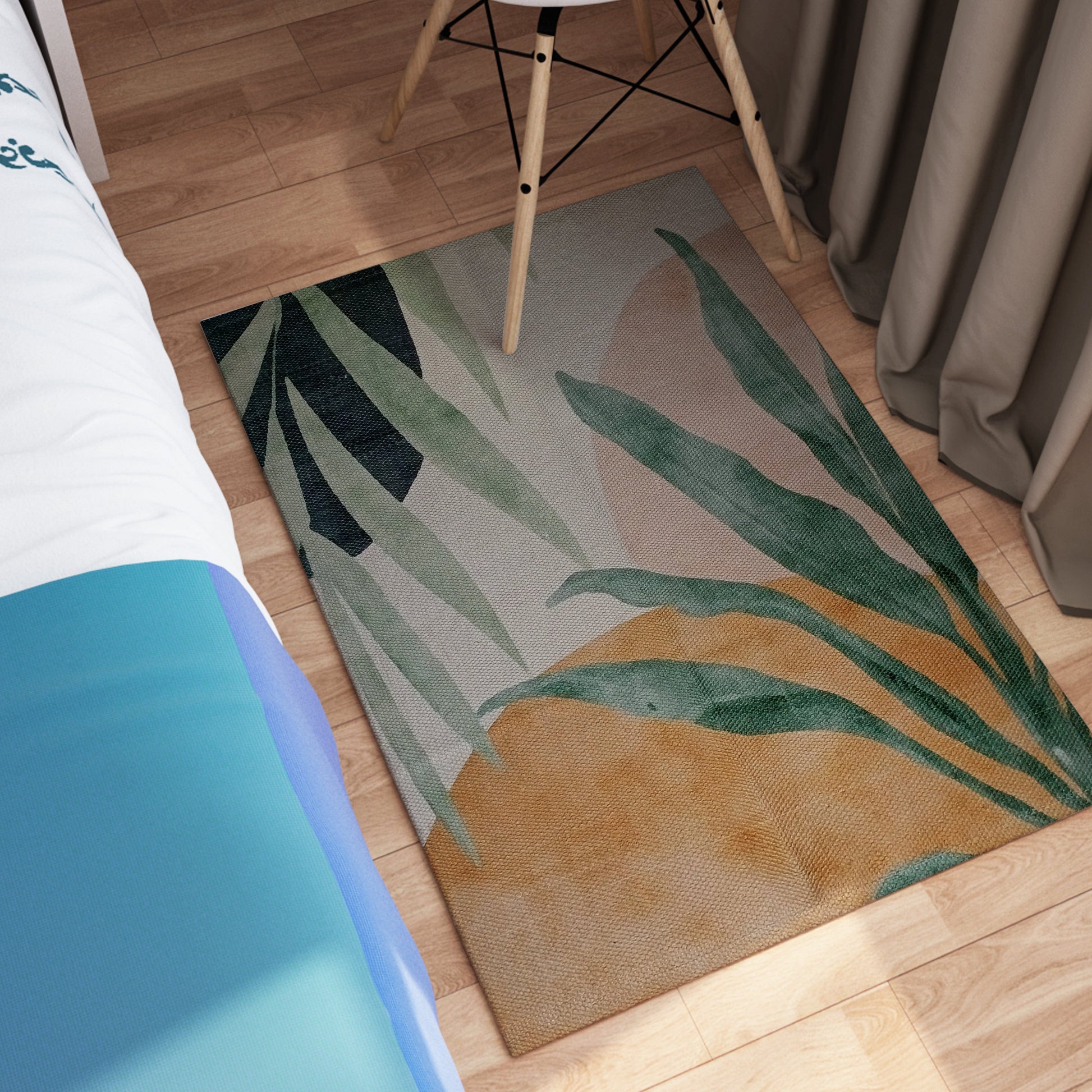Printed Rug Sabine Colour Modern Non-Slip Soft Durable Floor Rug for Living Room Bedroom Office by OLIVIA ROCCO OLIVIA ROCCO Rugs