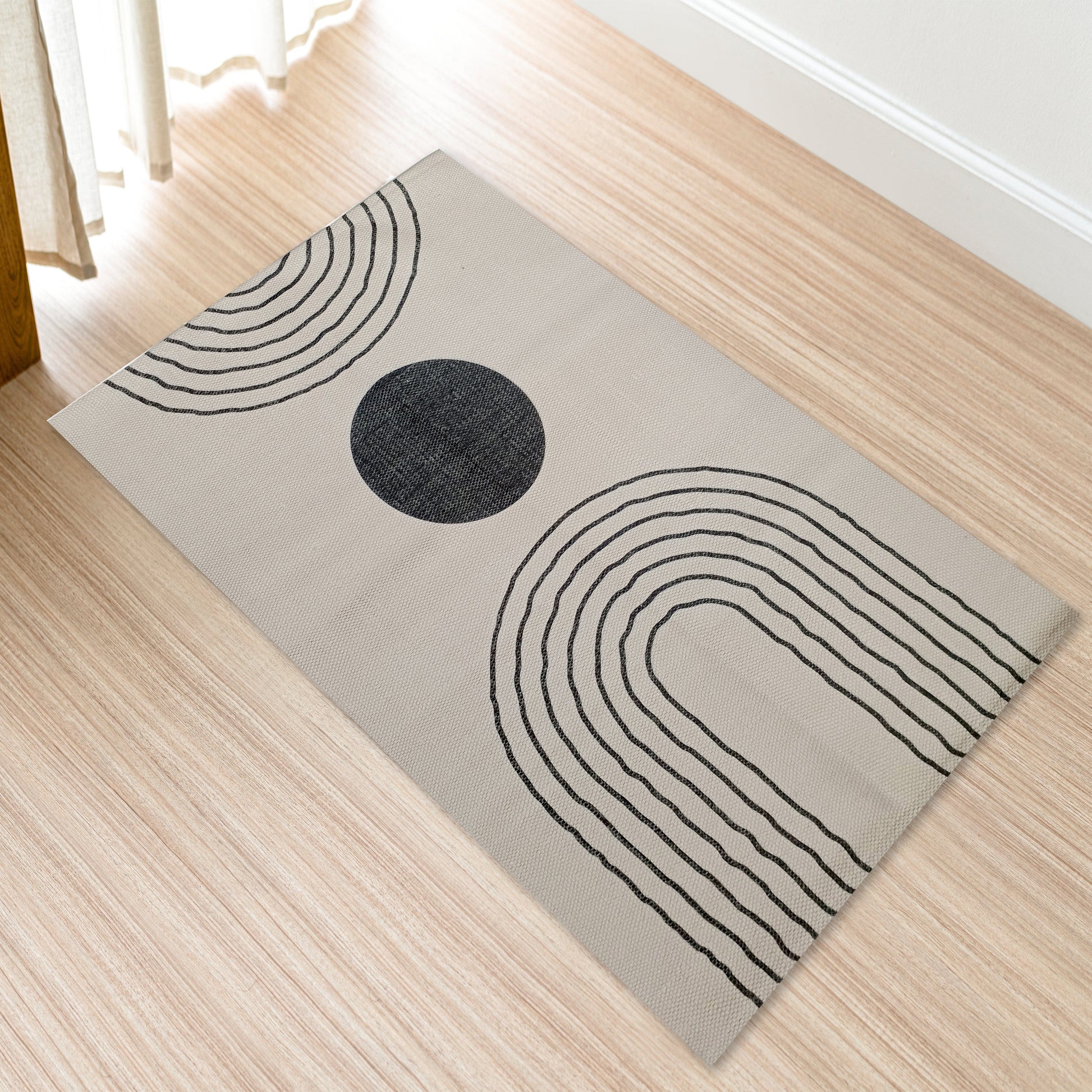 Printed Rug Tuscany Colour Modern Non-Slip Soft Durable Floor Rug for Living Room Bedroom Office by OLIVIA ROCCO OLIVIA ROCCO Rugs