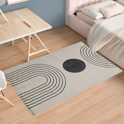 Printed Rug Tuscany Design Modern Non-Slip Soft Durable Floor Rug for Living Room Bedroom Office by OLIVIA ROCCO Rugs