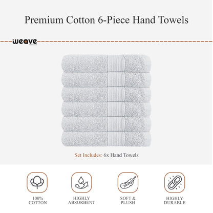 Rhodes Towel White 100% Cotton Hotel Quality Soft Super Absorbent Hand Bath Towels, Sheets & Face Cloths by Olivia Rocco OLIVIA ROCCO Towels