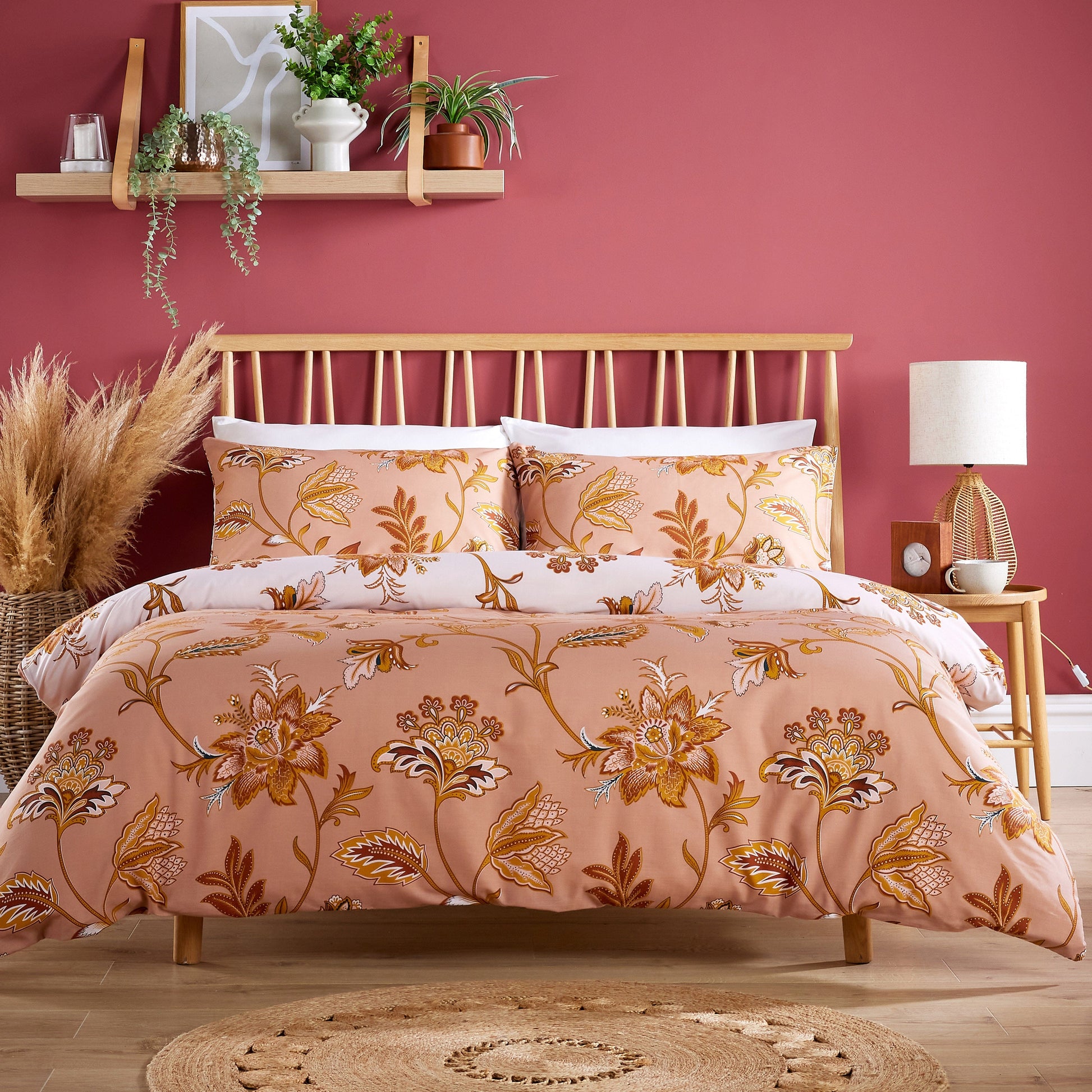 Shimla Duvet Cover Set Easy Care Quilt Covers with Pillowcases Super Soft Reversible Bedding Bed Linen Sets by Olivia Rocco OLIVIA ROCCO Duvet Cover