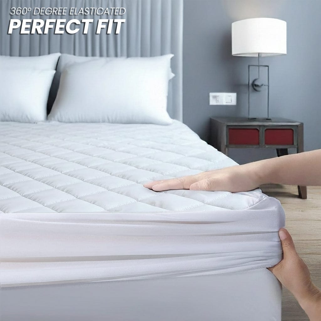Superb Quilted Extra Deep Mattress Protector Microfibre Top for All Bed Sizes Premium Bedding Protection by OLIVIA ROCCO Mattress Protector