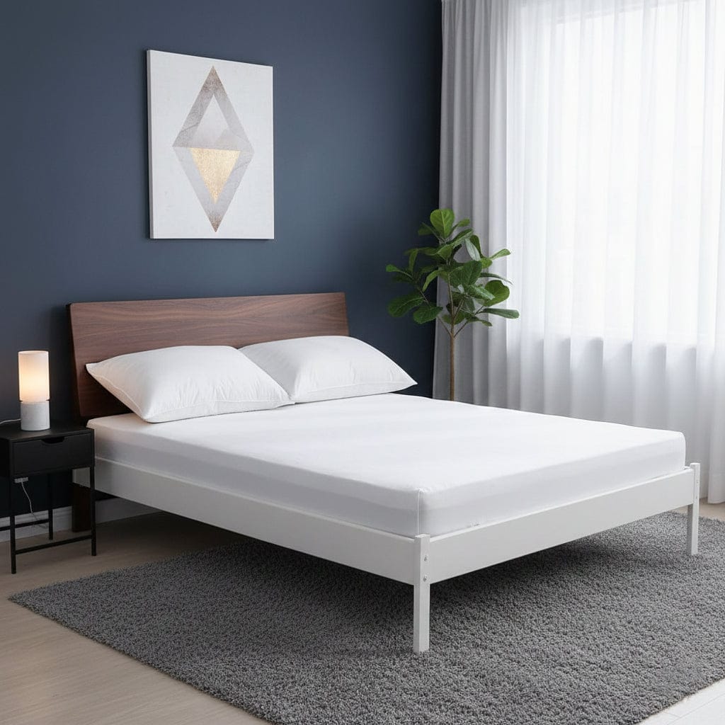 Waterproof Anti Bed Bug Mattress Protector Extra Deep Hypoallergenic Dust Mite Barrier Zipper Encaser by OLIVIA ROCCO SINGLE Mattress Protector