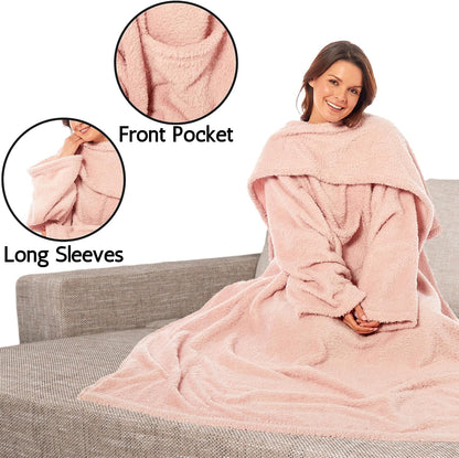 Wearable TV Blankets Soft Cosy Fleece Slankets for Unisex OLIVIA ROCCO Blankets