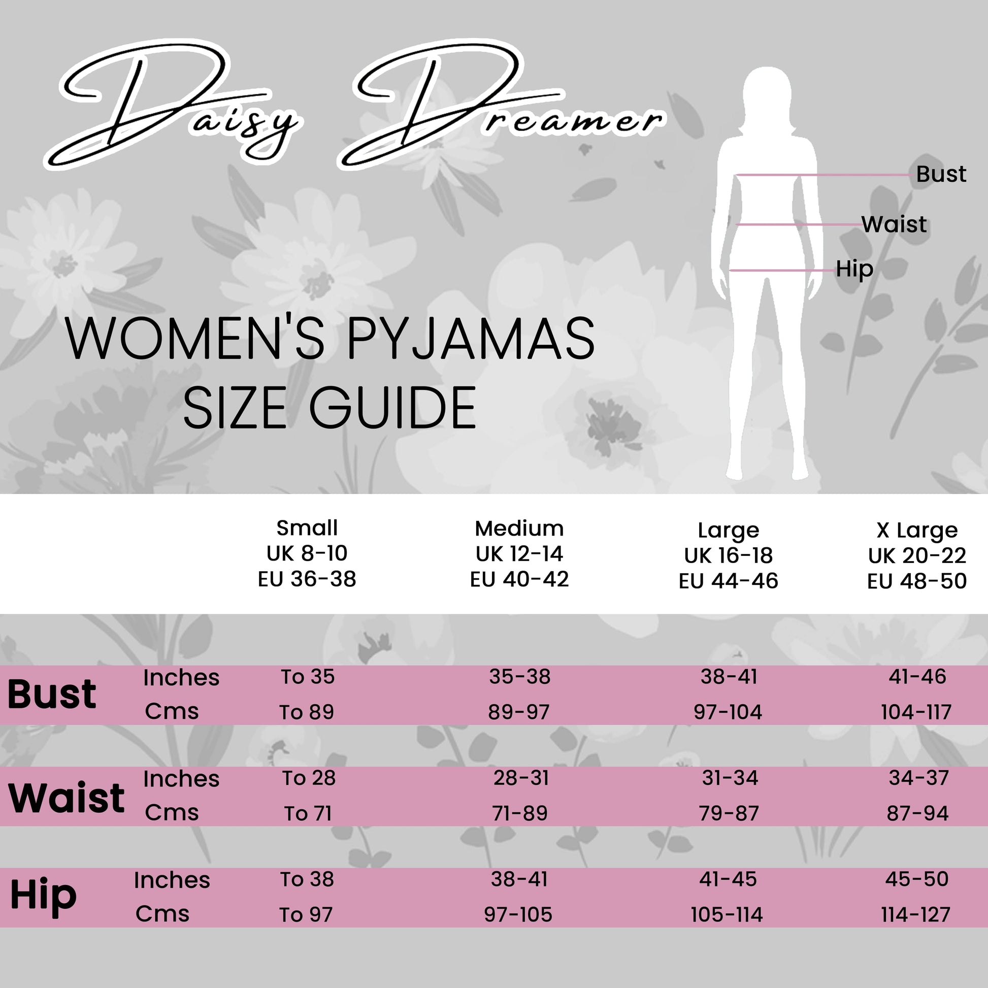 Women's Sherpa Top And Leggings Set, Long Sleeve Comfort Tops And Pyjamas Sets Daisy Dreamer Pyjamas