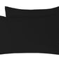 Basics Fitted Sheet PILLOWCASES / BLACK OLIVIA ROCCO basics Fitted Sheet