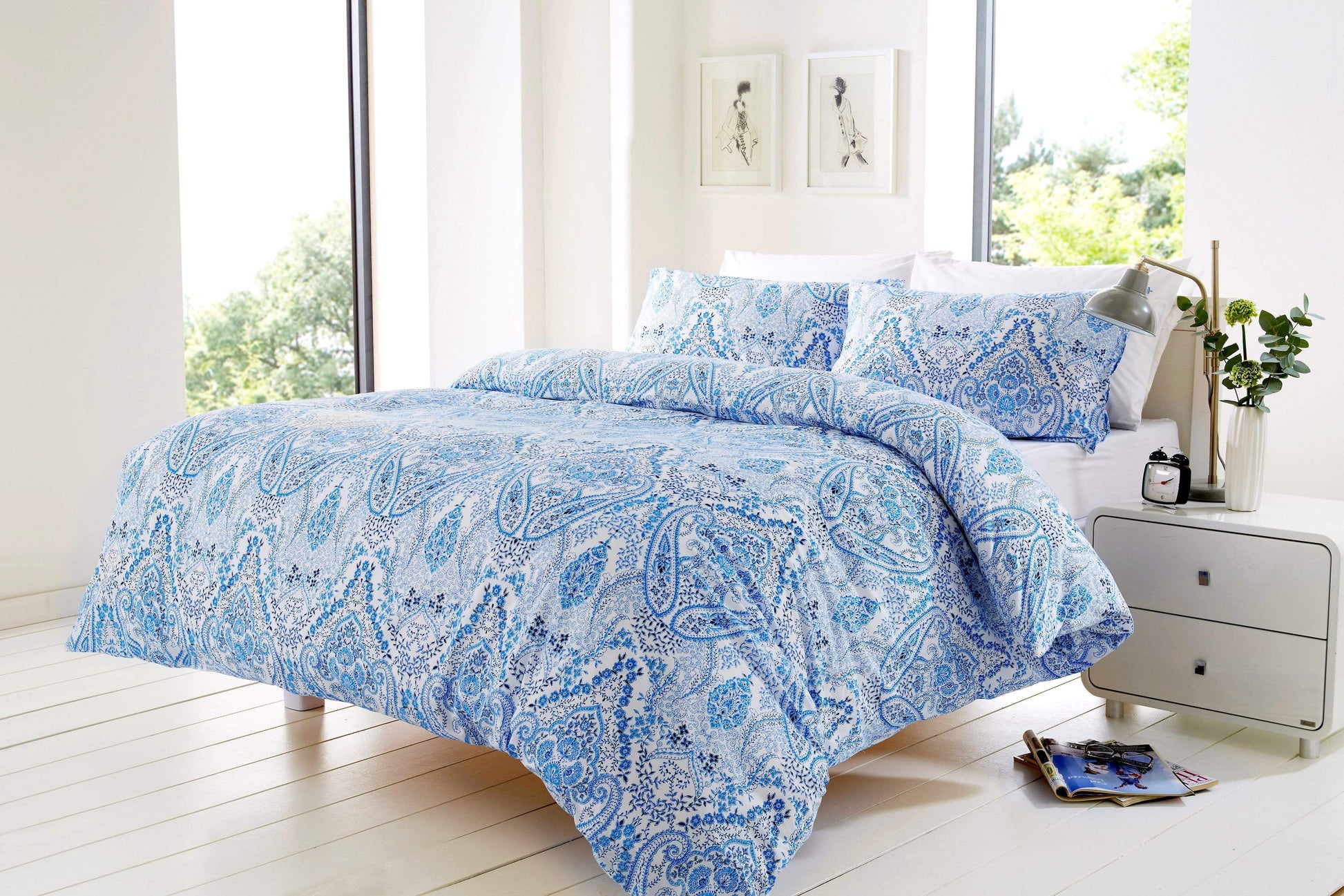Sky Blue Duvet Sets