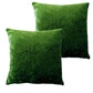 Crushed Velvet Cushion Covers EMERALD GREEN OLIVIA ROCCO Cushions