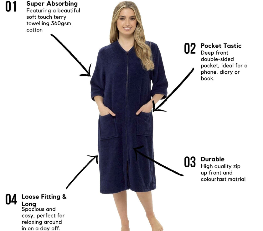 OLIVIA ROCCO Women's Terry Towelling