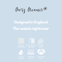 Matching Mother Daughter Koala Bear Hooded Pyjama Set Soft Plush Fleece Flannel Loungewear Nightwear for Women and Girls by Daisy Dreamer Pyjamas