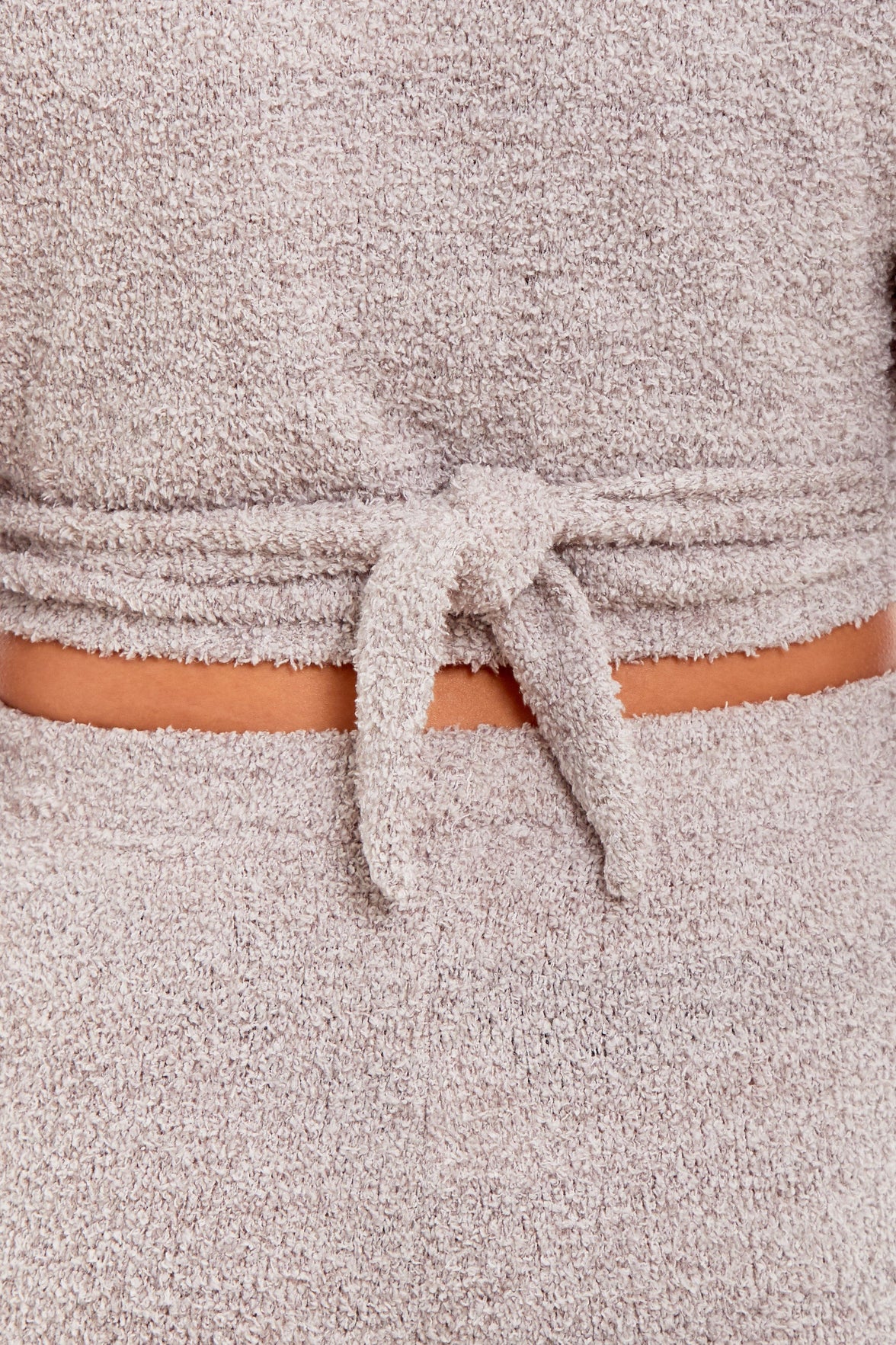 Women's Ultra-Soft Teddy Fleece Loungewear Set with Wrap Top and Stretch Pants Ideal for Lounge and Nightwear by Daisy Dreamer Pyjamas