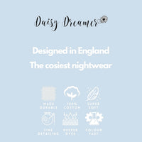 Women's 100% Cotton Dream Catcher T Shirt and Shorts Pyjama Set Comfortable Summer Loungewear Ideal Birthday Wedding Bridal Shower Gift Multiple Colours and Sizes by Daisy Dreamer Pyjamas