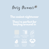 Women's Ultra-Soft Black Plush Fleece Hooded Pyjama Set with Sherpa Lining Cosy Durable Nightwear Sizes S to XL by Daisy Dreamer Pyjamas
